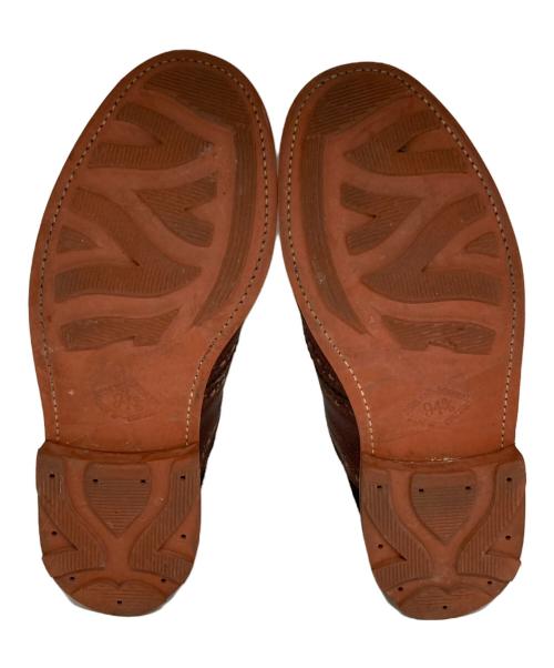 mark mcnairy（マーク マクナイリー）mark mcnairy (マーク マクナイリー) ウィングチップシューズ ブラウン サイズ:GB10の古着・服飾アイテム