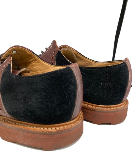 mark mcnairy（マーク マクナイリー）mark mcnairy (マーク マクナイリー) ウィングチップシューズ ブラウン サイズ:GB10の古着・服飾アイテム