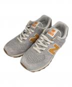 NEW BALANCEニューバランス）の古着「ローカットスニーカー」｜グレー×オレンジ