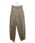 L'Appartement（アパルトモン）の古着「Fibril Satin Pants」｜カーキ