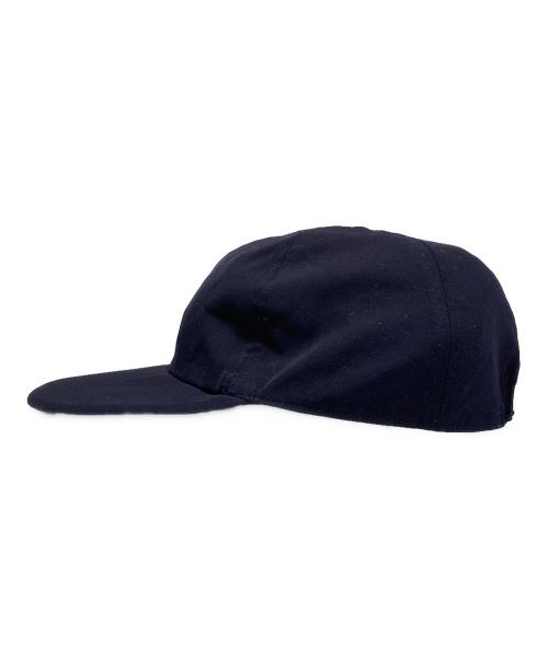 Y's for men（ワイズフォーメン）Y'S for men (ワイズフォーメン) 90's ウールキャップ ネイビーの古着・服飾アイテム