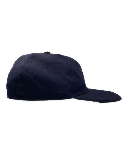 Y's for men（ワイズフォーメン）Y'S for men (ワイズフォーメン) 90's ウールキャップ ネイビーの古着・服飾アイテム