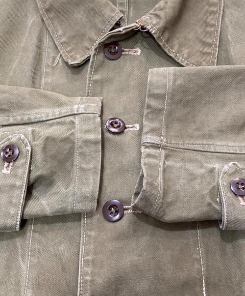 French Army（フランス軍）French Army (フランス軍) BOURGERON/M-38 ボージョンジャケット オリーブ サイズ:不明の古着・服飾アイテム