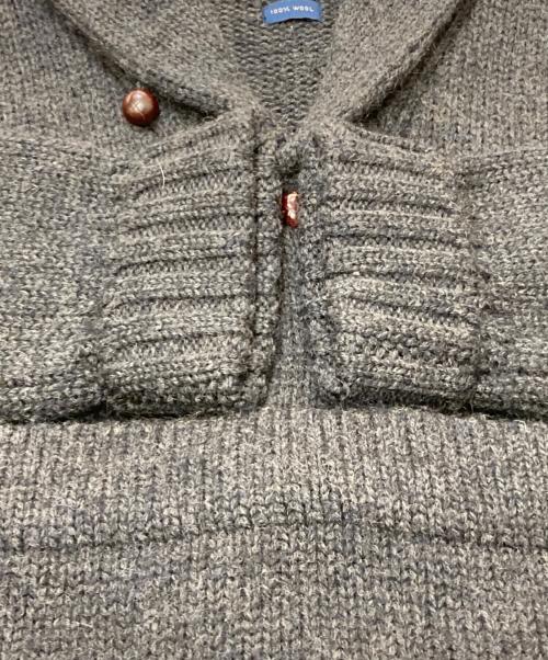 POLO RALPH LAUREN（ポロ・ラルフローレン）POLO RALPH LAUREN (ポロ・ラルフローレン) ショールカラーカーディガン グレー サイズ:Lの古着・服飾アイテム
