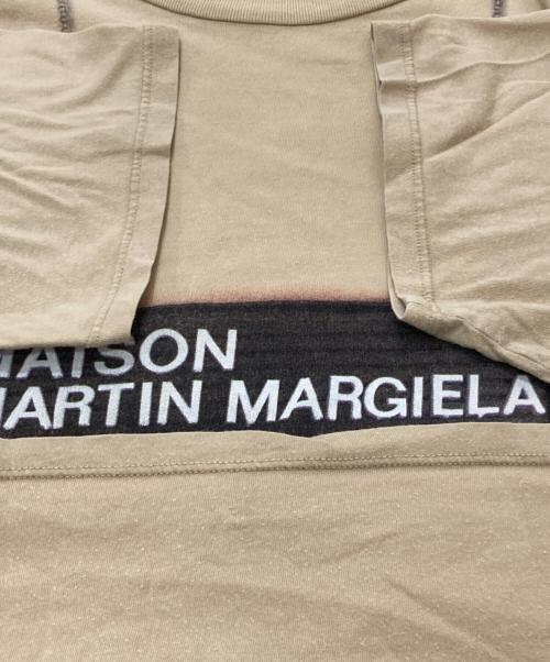 Martin Margiela 10（マルタン・マルジェラ 10）Martin Margiela 10 (マルタン・マルジェラ 10) 囚人プレートTシャツ ベージュ サイズ:SIZE46の古着・服飾アイテム