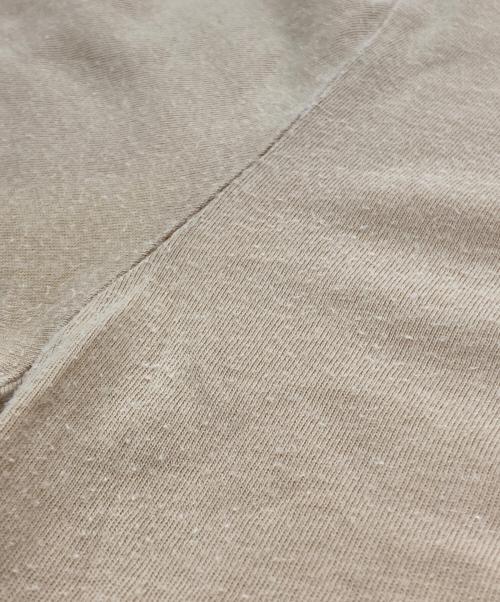 Martin Margiela 10（マルタン・マルジェラ 10）Martin Margiela 10 (マルタン・マルジェラ 10) 囚人プレートTシャツ ベージュ サイズ:SIZE46の古着・服飾アイテム
