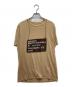 Martin Margiela 10（マルタン・マルジェラ 10）の古着「囚人プレートTシャツ」｜ベージュ