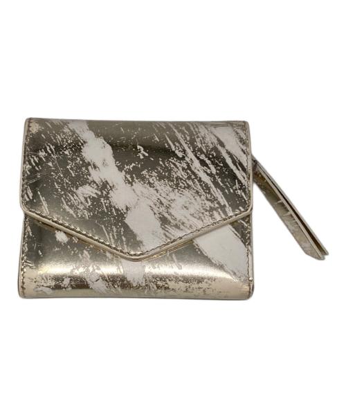 Maison Margiela（メゾンマルジェラ）Maison Margiela (メゾンマルジェラ) Envelope Wallet/3つ折り財布 シルバーの古着・服飾アイテム