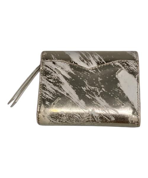 Maison Margiela（メゾンマルジェラ）Maison Margiela (メゾンマルジェラ) Envelope Wallet/3つ折り財布 シルバーの古着・服飾アイテム