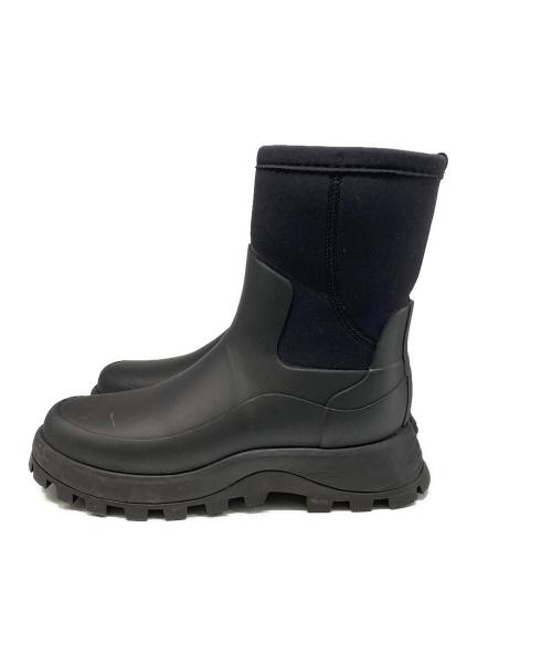 HUNTER（ハンター）HUNTER (ハンター) CITY EXPLORER SHORT ONE BOOT/ショートブーツ ブラック サイズ:38の古着・服飾アイテム