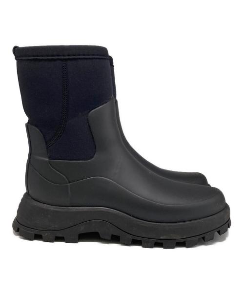 HUNTER（ハンター）HUNTER (ハンター) CITY EXPLORER SHORT ONE BOOT/ショートブーツ ブラック サイズ:38の古着・服飾アイテム