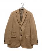 ARMANI COLLEZIONIアルマーニ コレツィオーニ）の古着「キャメルウールテーラードジャケット」｜ベージュ