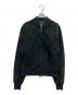 Stewart Leather Jacket.（スチュワートレザージャケット）の古着「レザージャケット」｜グリーン