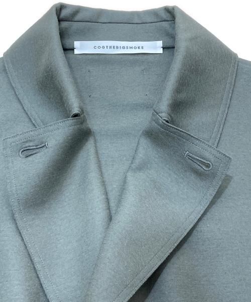 COGTHEBIGSMOKE（コグザビッグスモーク）COGTHEBIGSMOKE (コグザビッグスモーク) ウールコート グレー サイズ:FREEの古着・服飾アイテム