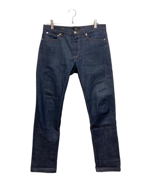 A.P.C.（アーペーセー）A.P.C. (アーペーセー) PETIT NEW STANDARD/デニムパンツ インディゴ サイズ:78.5cm (W31)の古着・服飾アイテム
