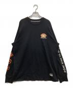 EVISUエヴィス）の古着「Seagull Print Fashion fit Sweatshirt/長袖カットソー」｜ブラック