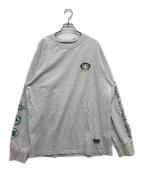 EVISUエヴィス）の古着「Seagull Print Fashion fit Sweatshirt/長袖カットソー」｜グレー