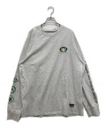 EVISU（エヴィス）の古着「Seagull Print Fashion fit Sweatshirt/長袖カットソー」｜グレー