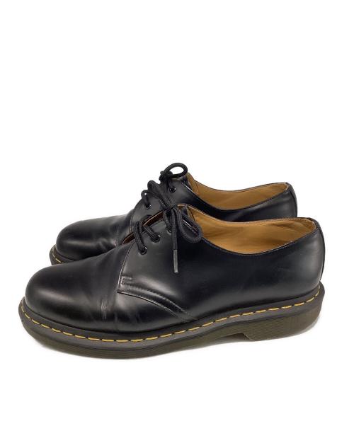 Dr.Martens（ドクターマーチン）Dr.Martens (ドクターマーチン) 3ホールシューズ ブラック サイズ:43の古着・服飾アイテム