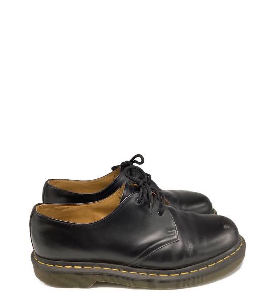 Dr.Martens（ドクターマーチン）Dr.Martens (ドクターマーチン) 3ホールシューズ ブラック サイズ:43の古着・服飾アイテム