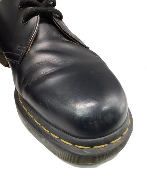 Dr.Martens（ドクターマーチン）Dr.Martens (ドクターマーチン) 3ホールシューズ ブラック サイズ:43の古着・服飾アイテム