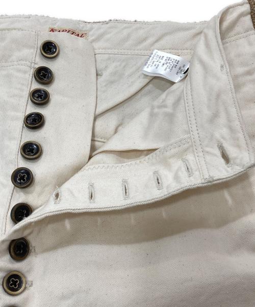 KAPITAL（キャピタル）KAPITAL (キャピタル) ピエロパンツ ホワイト サイズ:SIZE2の古着・服飾アイテム