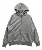 SUPREMEシュプリーム）の古着「World Famous Zip Up Hooded Sweatshirt」｜グレー