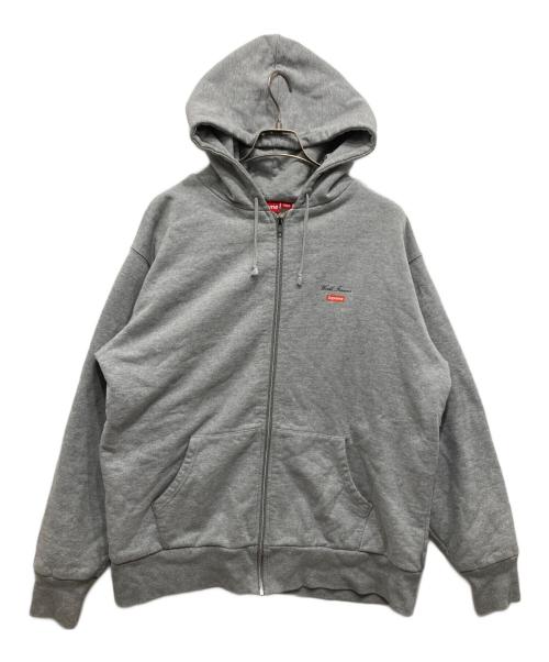 SUPREME（シュプリーム）SUPREME (シュプリーム) World Famous Zip Up Hooded Sweatshirt グレー サイズ:XLの古着・服飾アイテム