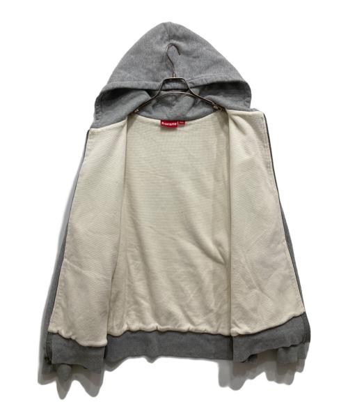 SUPREME（シュプリーム）SUPREME (シュプリーム) World Famous Zip Up Hooded Sweatshirt グレー サイズ:XLの古着・服飾アイテム