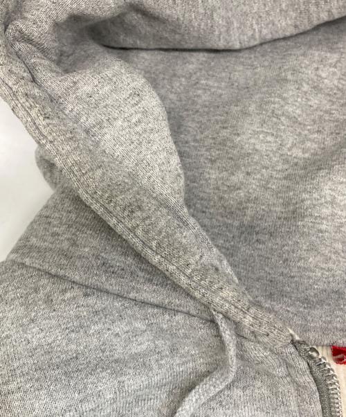 SUPREME（シュプリーム）SUPREME (シュプリーム) World Famous Zip Up Hooded Sweatshirt グレー サイズ:XLの古着・服飾アイテム