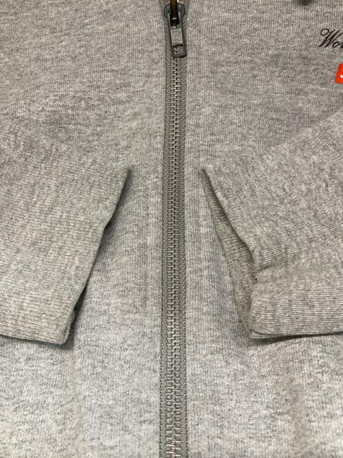 SUPREME（シュプリーム）SUPREME (シュプリーム) World Famous Zip Up Hooded Sweatshirt グレー サイズ:XLの古着・服飾アイテム