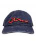 SUPREME (シュプリーム) Arabic Logo Ripstop 6-Panel ネイビー：10000円