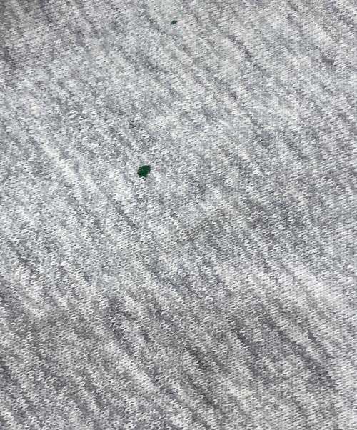Champion（チャンピオン）Champion (チャンピオン) 80’sフロッキープリントラグランスウェット グレー サイズ:Lの古着・服飾アイテム