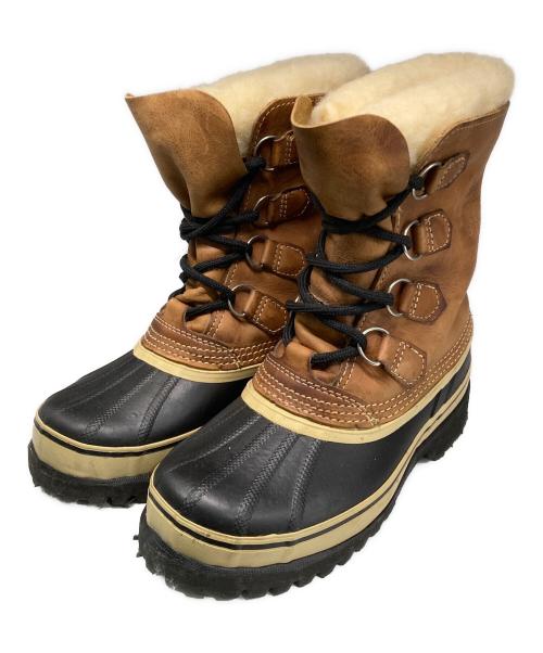 SOREL（ソレル）SOREL (ソレル) caribou/スノーブーツ ベージュ サイズ:SIZE6の古着・服飾アイテム