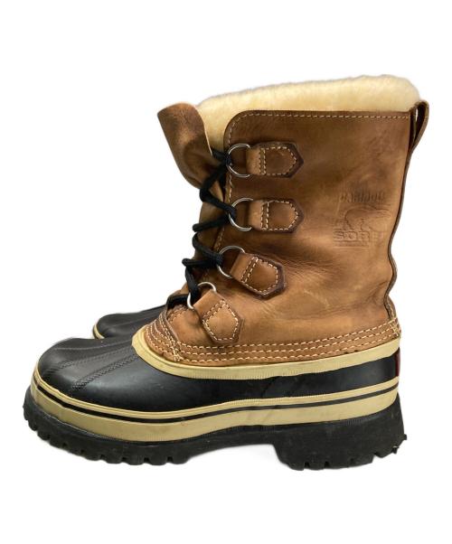 SOREL（ソレル）SOREL (ソレル) caribou/スノーブーツ ベージュ サイズ:SIZE6の古着・服飾アイテム