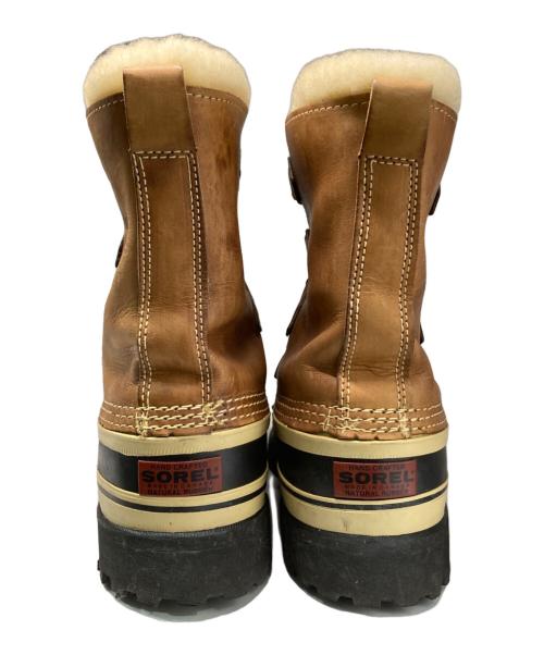 SOREL（ソレル）SOREL (ソレル) caribou/スノーブーツ ベージュ サイズ:SIZE6の古着・服飾アイテム