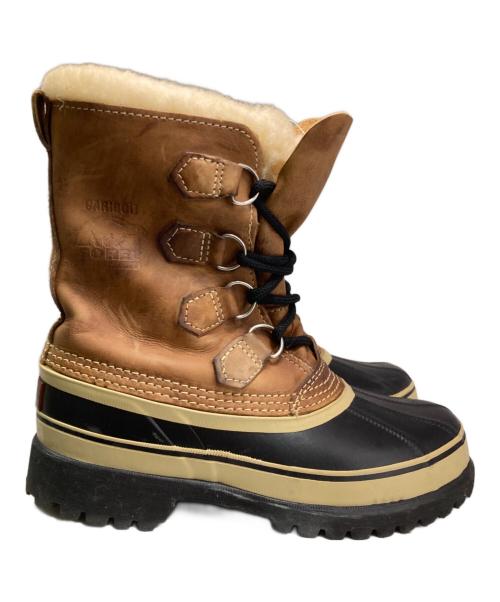 SOREL（ソレル）SOREL (ソレル) caribou/スノーブーツ ベージュ サイズ:SIZE6の古着・服飾アイテム