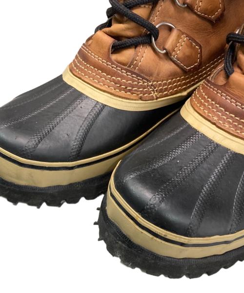 SOREL（ソレル）SOREL (ソレル) caribou/スノーブーツ ベージュ サイズ:SIZE6の古着・服飾アイテム