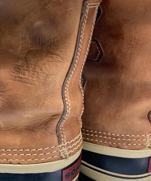 SOREL（ソレル）SOREL (ソレル) caribou/スノーブーツ ベージュ サイズ:SIZE6の古着・服飾アイテム