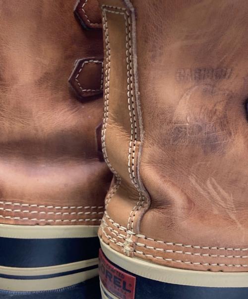 SOREL（ソレル）SOREL (ソレル) caribou/スノーブーツ ベージュ サイズ:SIZE6の古着・服飾アイテム