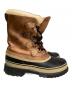 中古・古着 SOREL (ソレル) caribou/スノーブーツ ベージュ サイズ:SIZE6：5000円