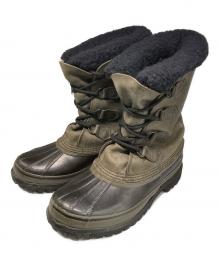 SOREL（ソレル）の古着「caribou/スノーブーツ」｜カーキ