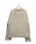Thom Browne (トムブラウン) ウールニットジャケット ホワイト サイズ:SIZE4：35000円