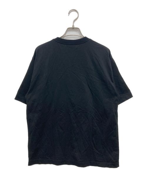 CABAN（キャバン）CABaN (キャバン) スビンコットン IBIZA エンブロイダリーTシャツ ブラック サイズ:Sの古着・服飾アイテム