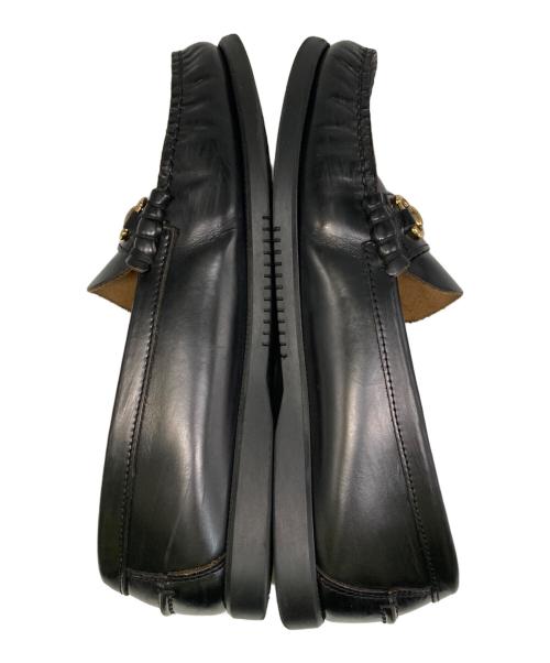 PARABOOT（パラブーツ）PARABOOT (パラブーツ) UNITED ARROWS (ユナイテッドアローズ) ビットローファー ブラック サイズ:5 1/2の古着・服飾アイテム