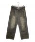 BADWAY（バッドウェイ）の古着「Coating double knee denim」｜グレー
