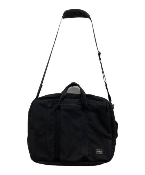 PORTER（ポーター）PORTER (ポーター) TENSION DAILY 3WAY BAG ブラックの古着・服飾アイテム