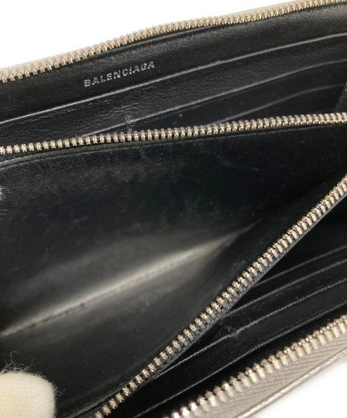 BALENCIAGA（バレンシアガ）BALENCIAGA (バレンシアガ) 長財布 シルバーの古着・服飾アイテム