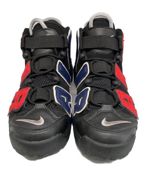 NIKE（ナイキ）NIKE (ナイキ) AIR MORE UP TEMPO '96 ブラック×レッド×ネイビー サイズ:26.5.cmの古着・服飾アイテム