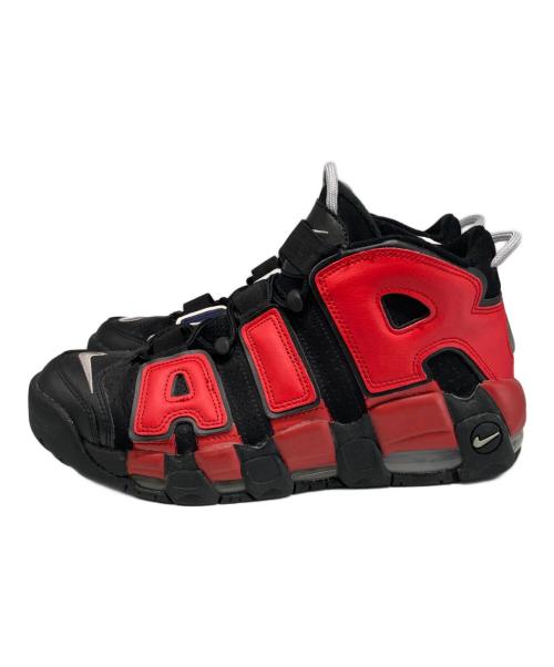 NIKE（ナイキ）NIKE (ナイキ) AIR MORE UP TEMPO '96 ブラック×レッド×ネイビー サイズ:26.5.cmの古着・服飾アイテム